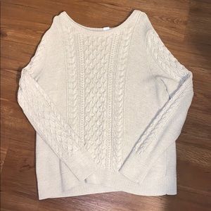 Cable Knit Gap Sweater